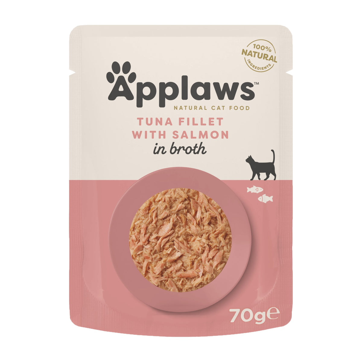 Applaws sobre de filete de atún y salmón para gatos