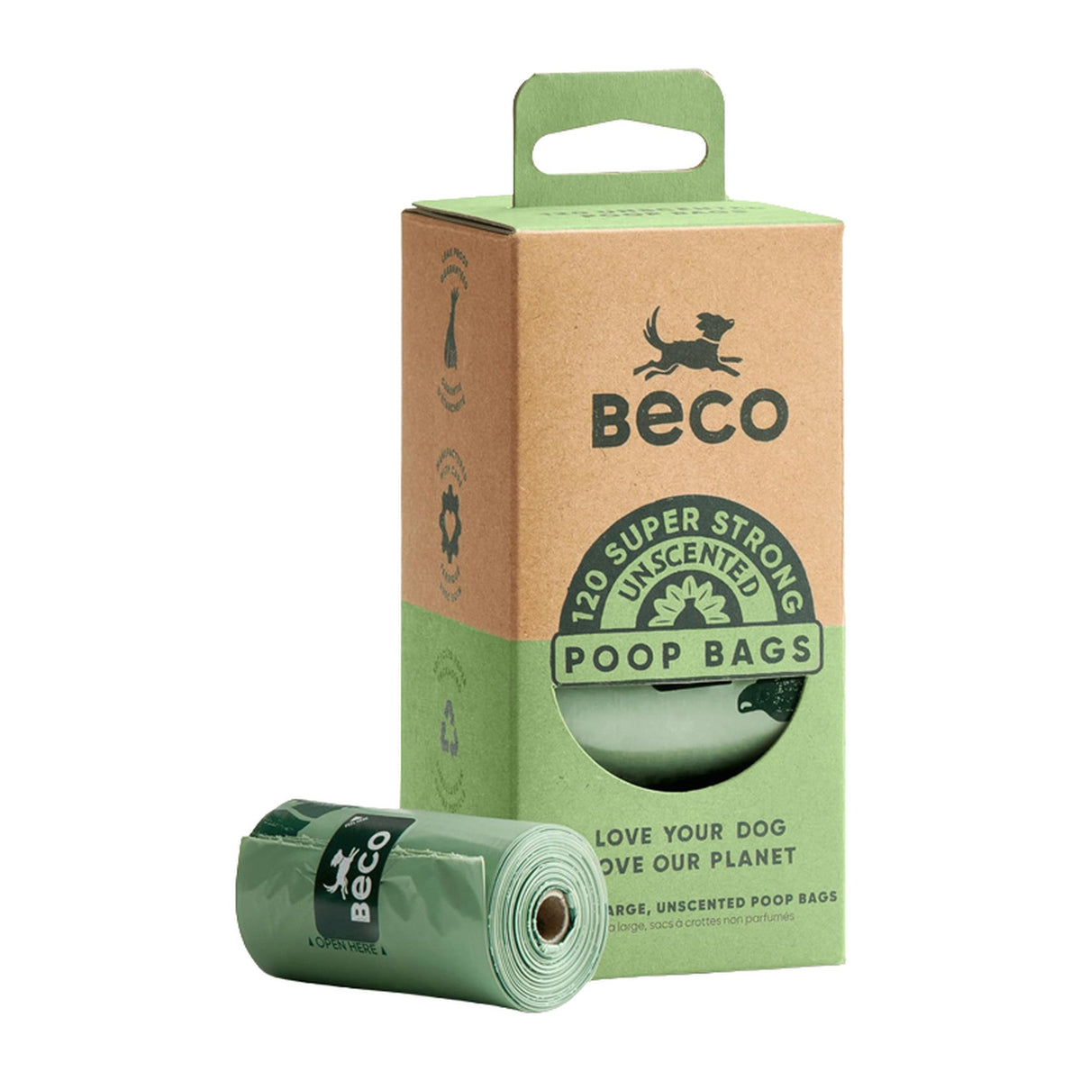 Beco bolsas reciclables sin aroma