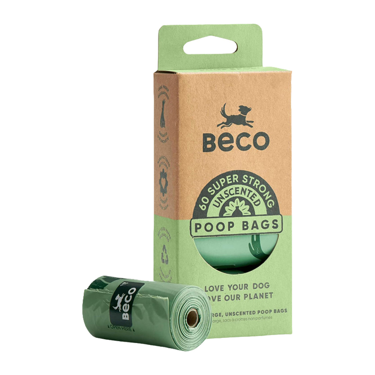 Beco bolsas reciclables sin aroma
