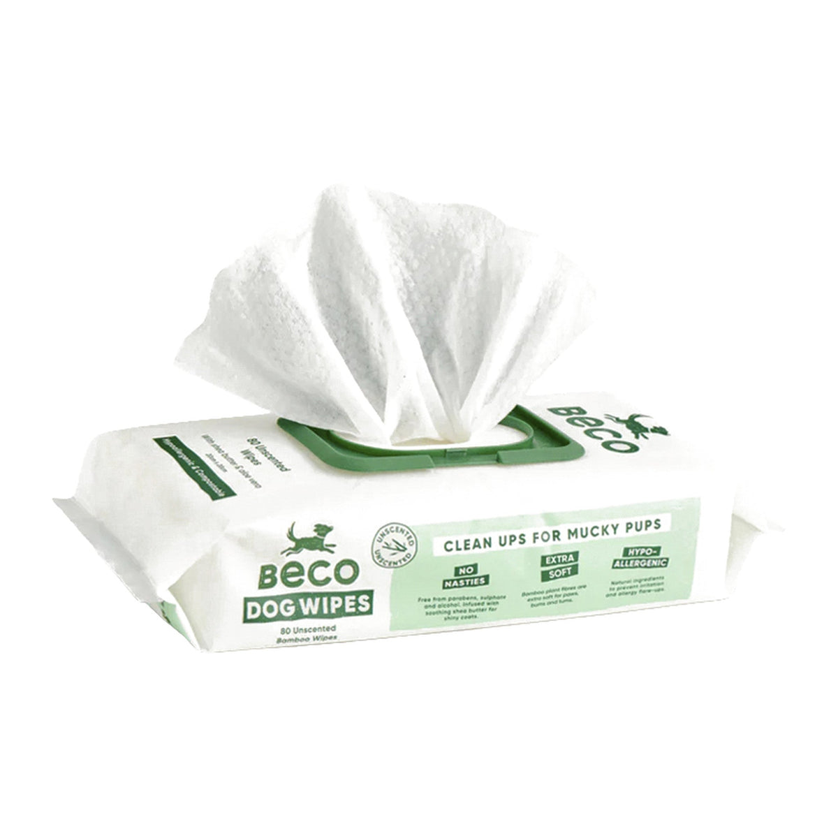 Beco toallitas de bambú sin perfume