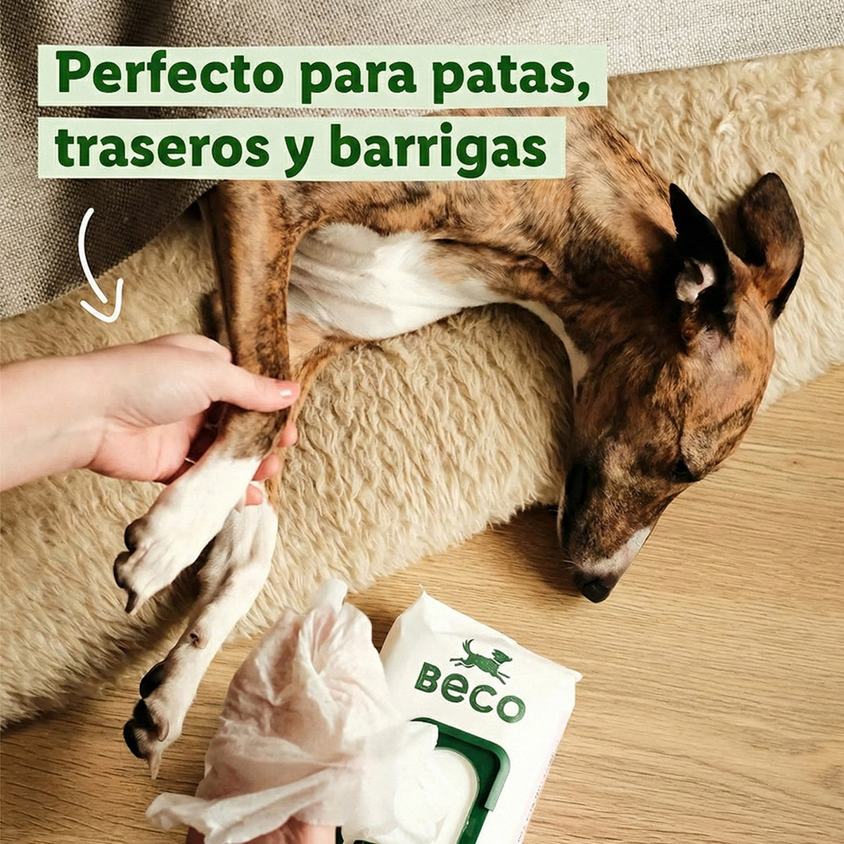 Beco toallitas de bambú sin perfume