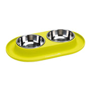 Beeztees set de comederos con base de silicona 250 ml