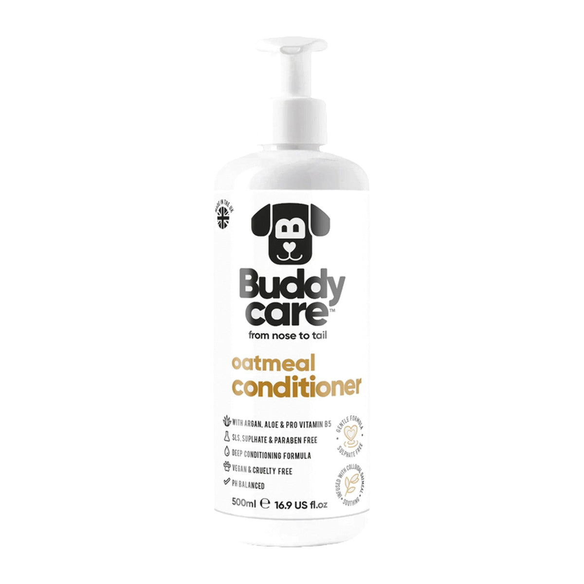 Buddycare acondicionador de avena para perros