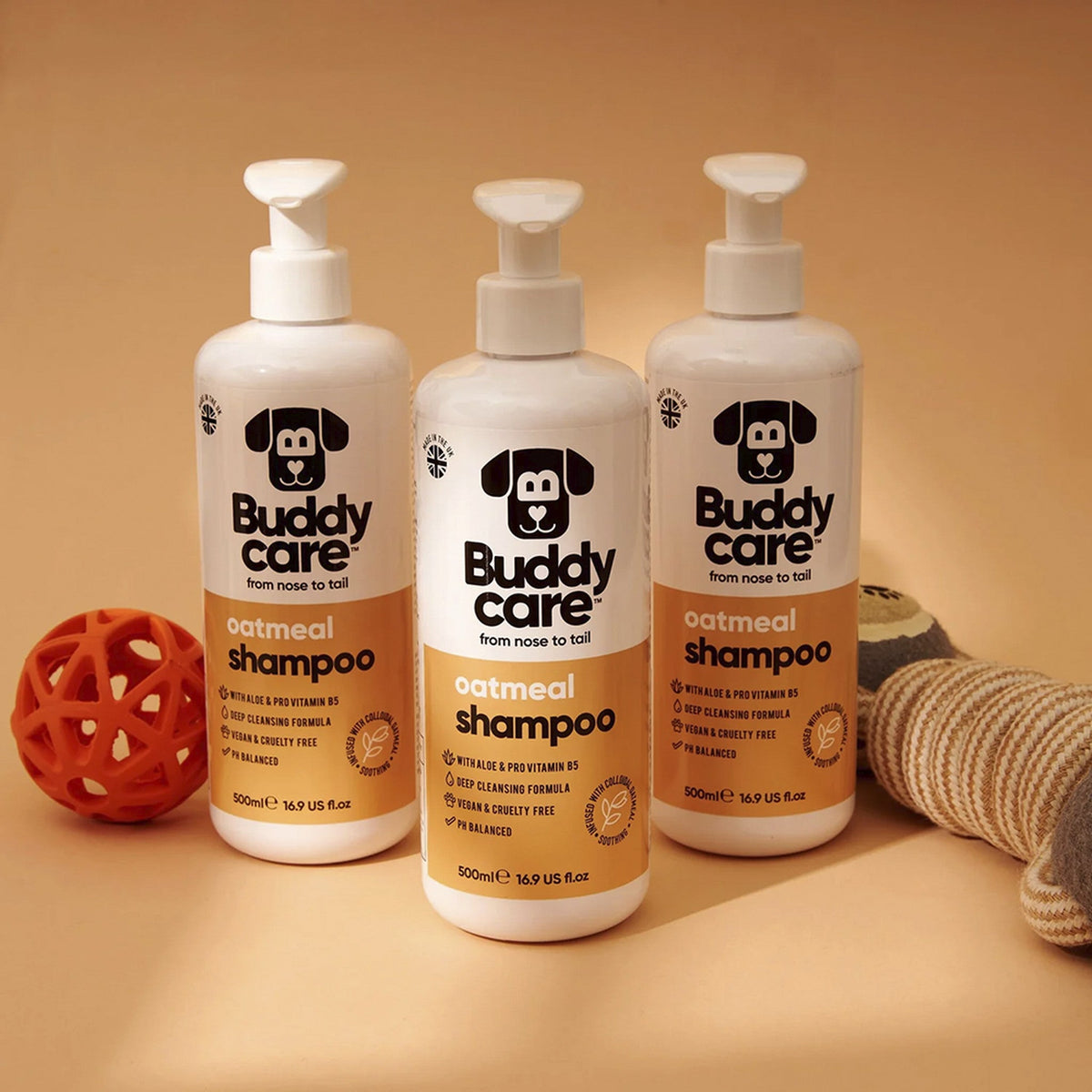 Buddycare champú de avena para perros