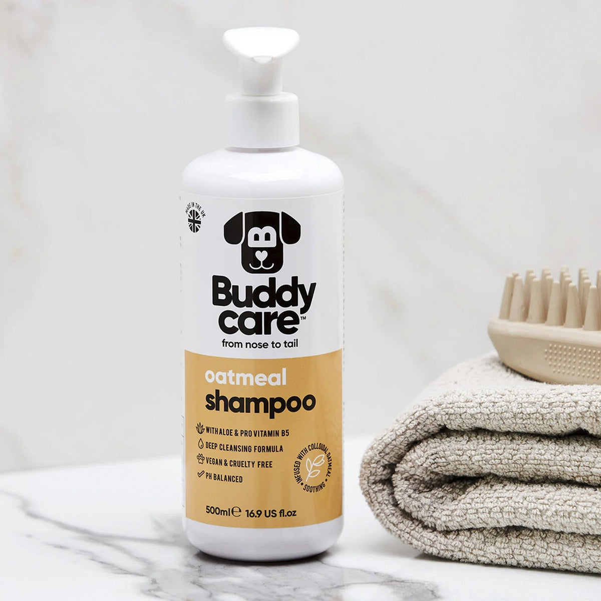 Buddycare champú de avena para perros