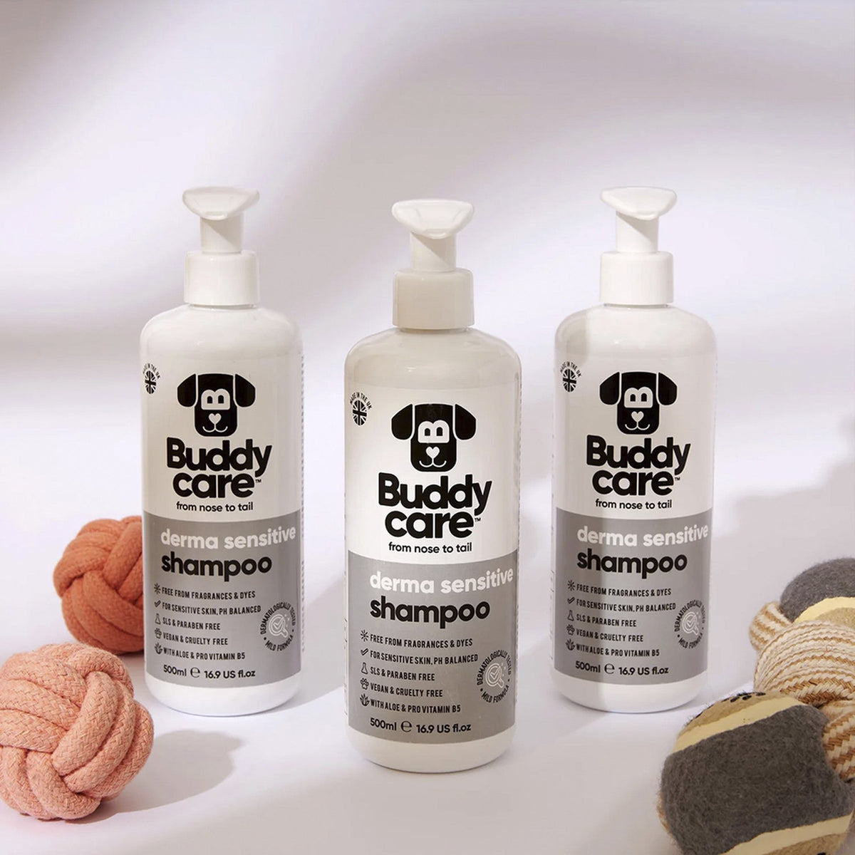 Buddycare champú para perros con piel sensible