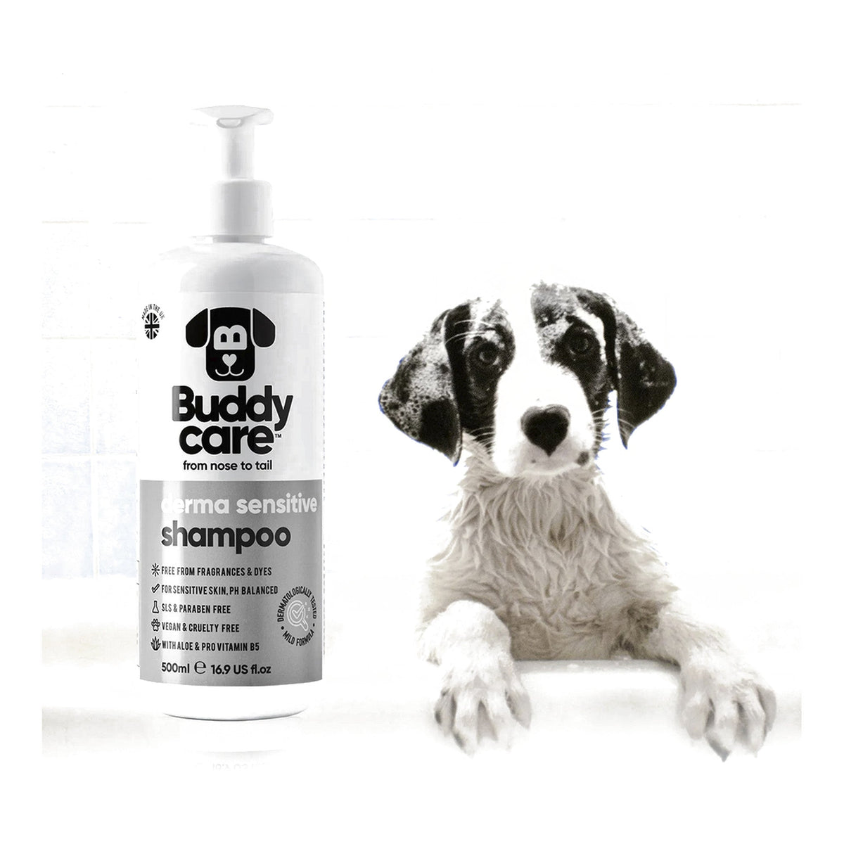 Buddycare champú para perros con piel sensible
