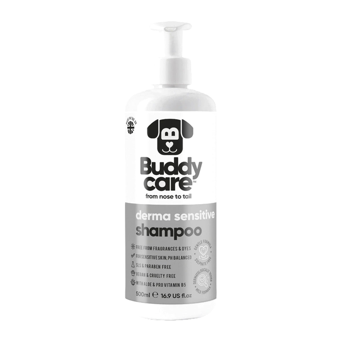Buddycare champú para perros con piel sensible