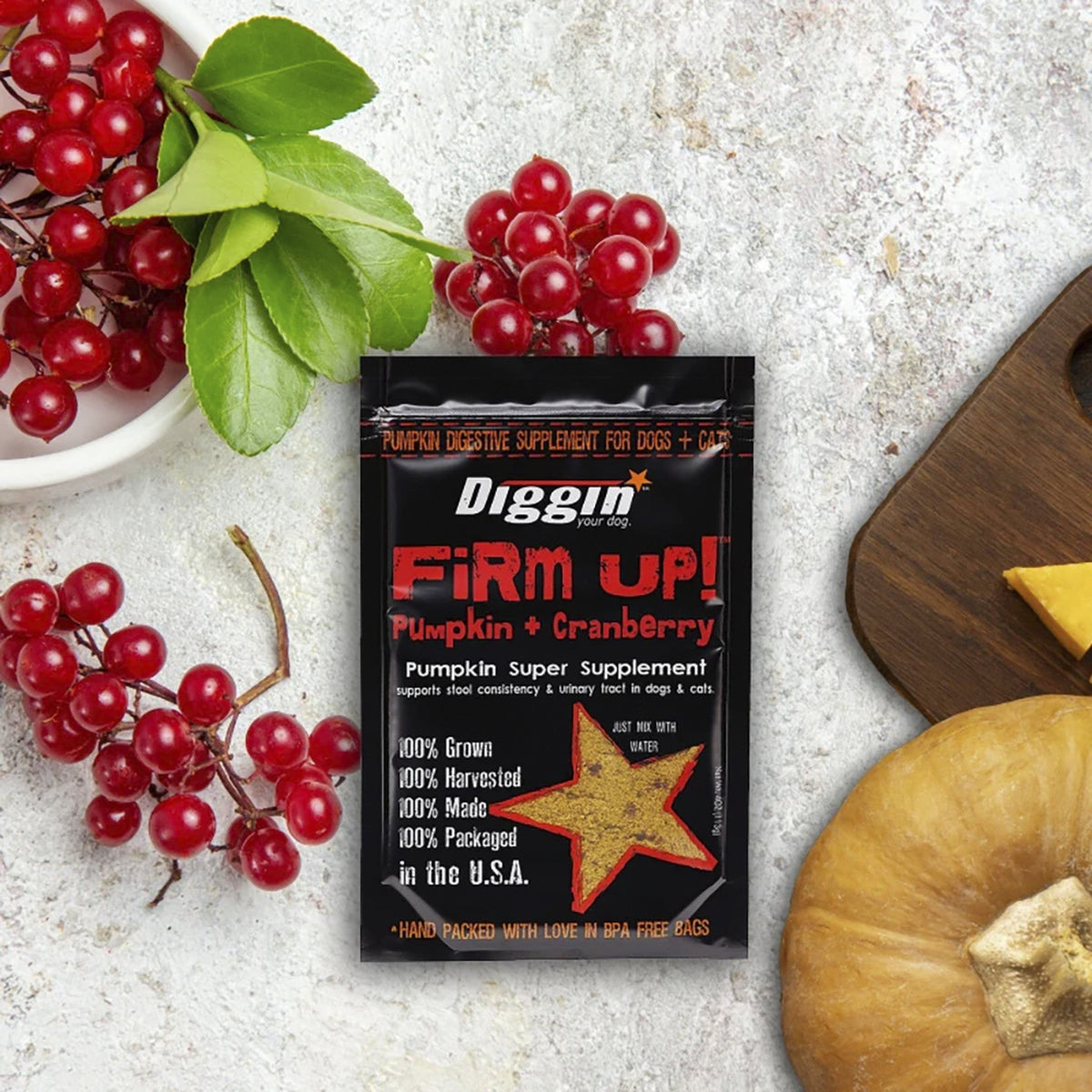 FIRM UP! Pumpkin + Cranberry - Regulador gastrointestinal y apoyo urinario