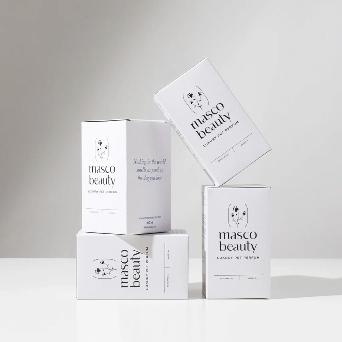 MascoBeauty perfume para perros bergamota y vainilla