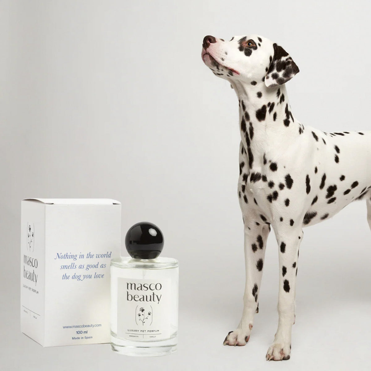 MascoBeauty perfume para perros bergamota y vainilla