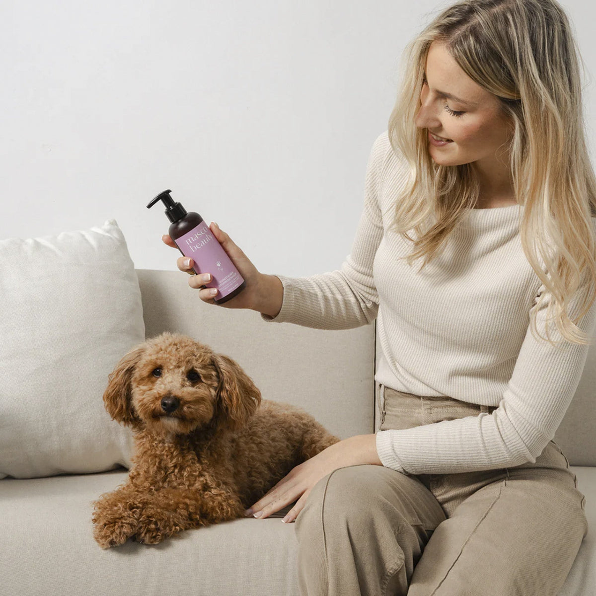 MascoBeauty acondicionador para perros y gatos