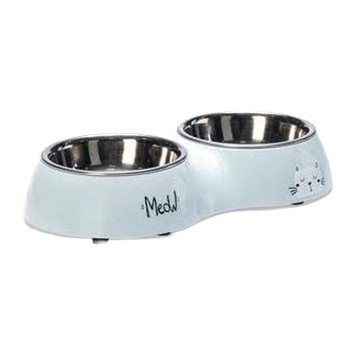 Karlie set de comederos para gatos "Rana"