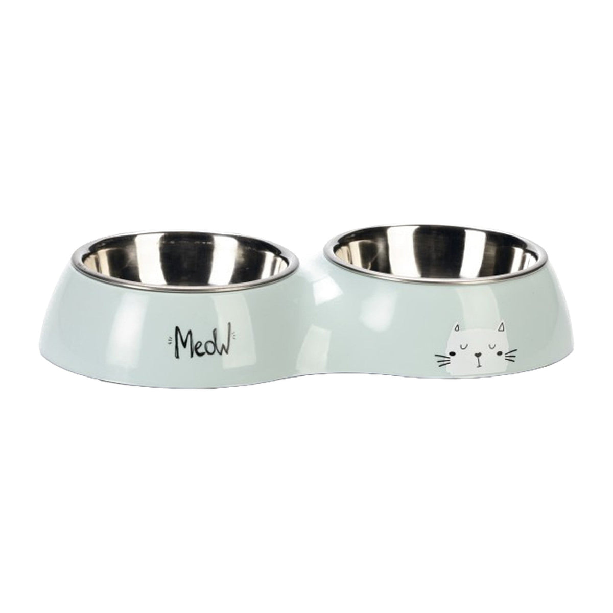 Karlie set de comederos para gatos "Rana"