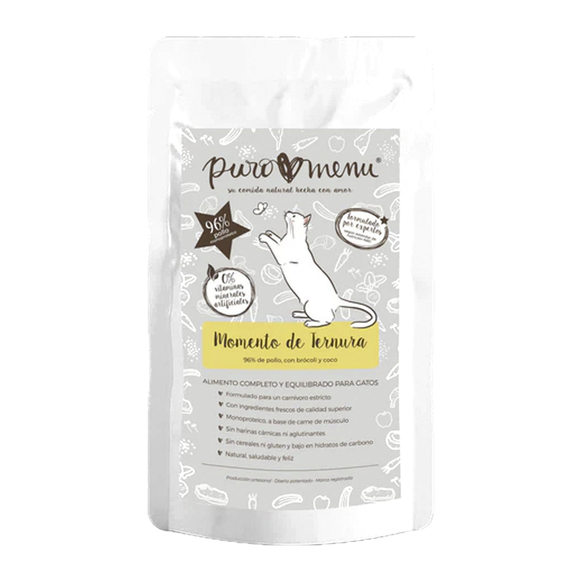 Puromenú menú momento de ternura BIO (pollo)