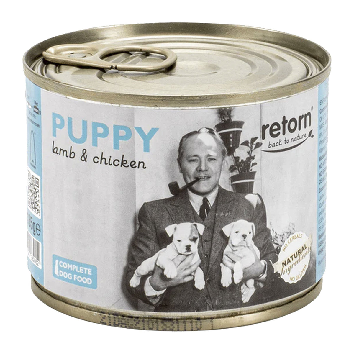 Retorn comida húmeda para cachorros de cordero y pollo