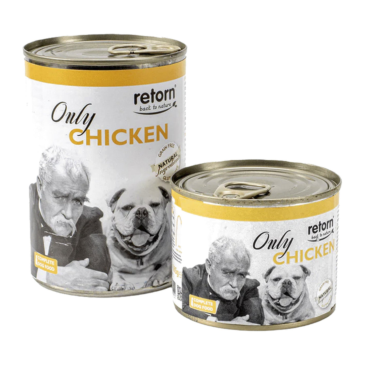 Retorn comida húmeda para perros Only Pollo