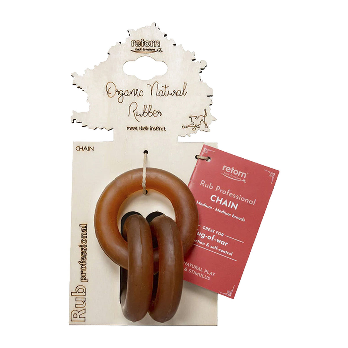 Rub Cadena de Goma para Perros (Rub Chain)