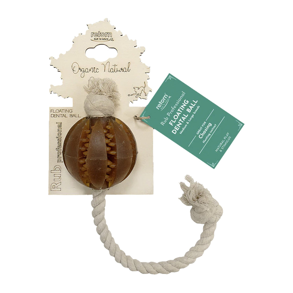 Rub Pelota Dental Flotante para Perros (Floating Dental Ball)