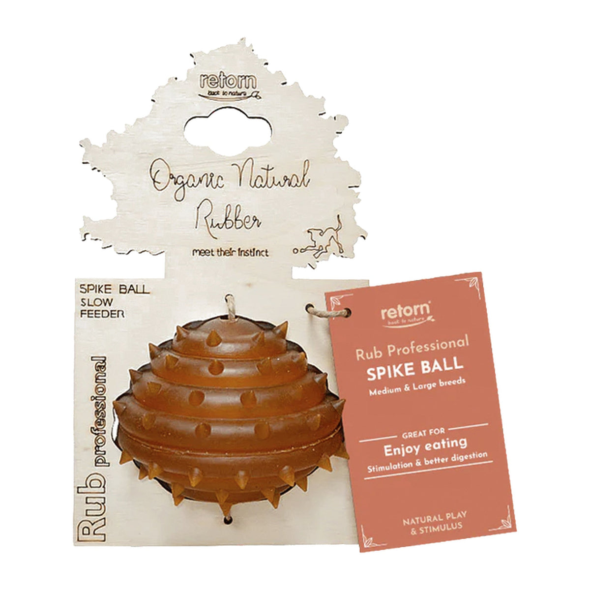 Rub Pelota con Pinchos para Perros (Spike Ball)
