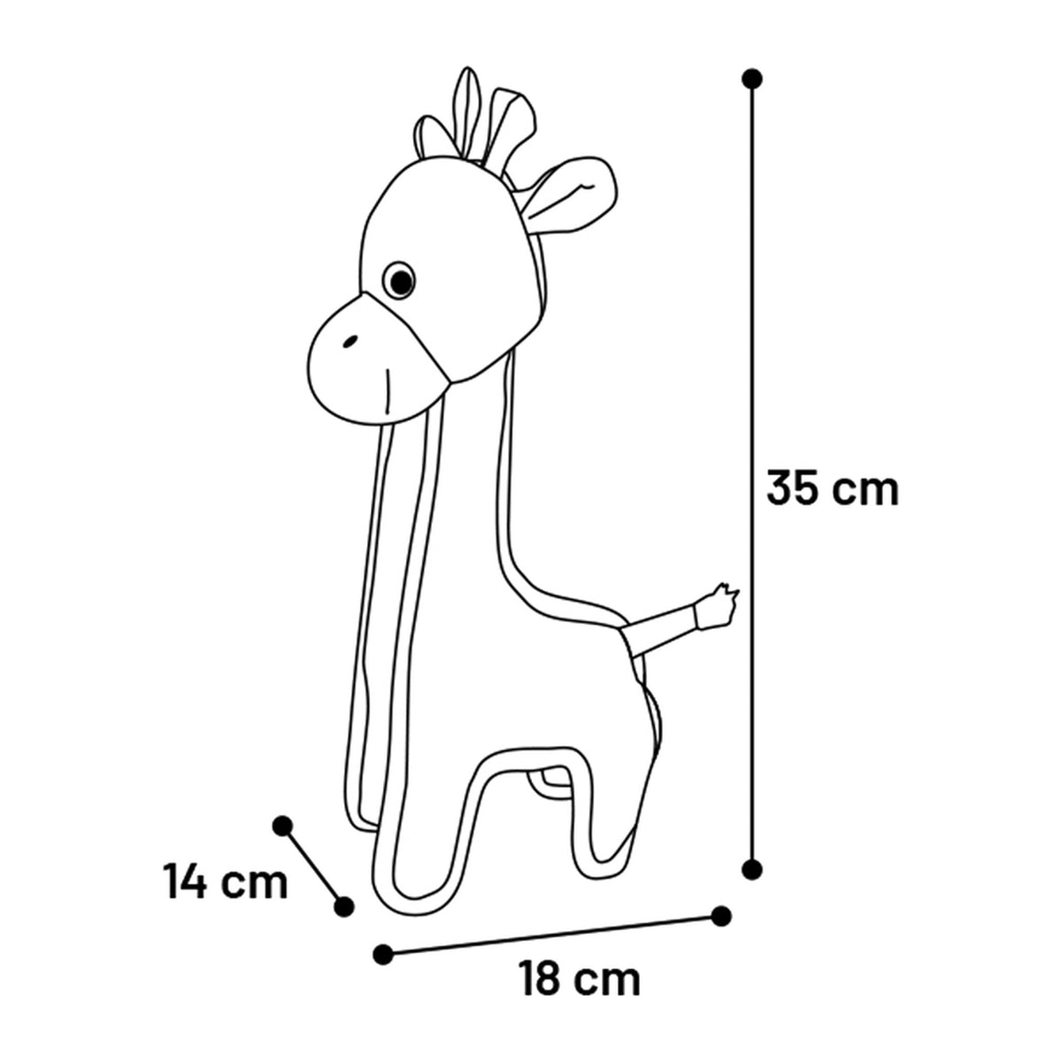 Flamingo Jirafa Extrafuerte