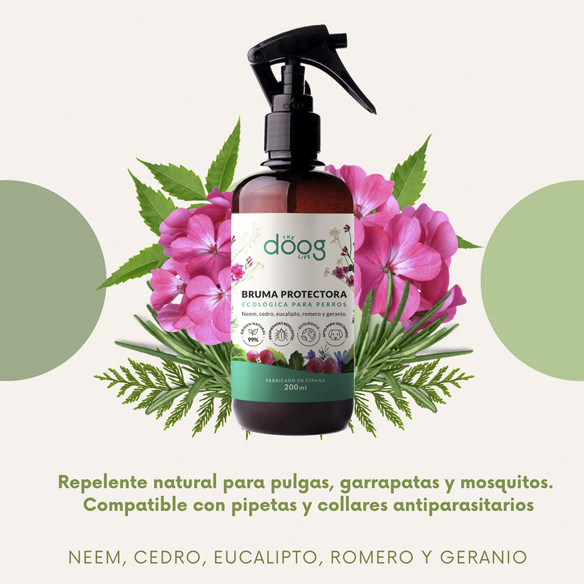 The Doog Life repelente ecológico para perros