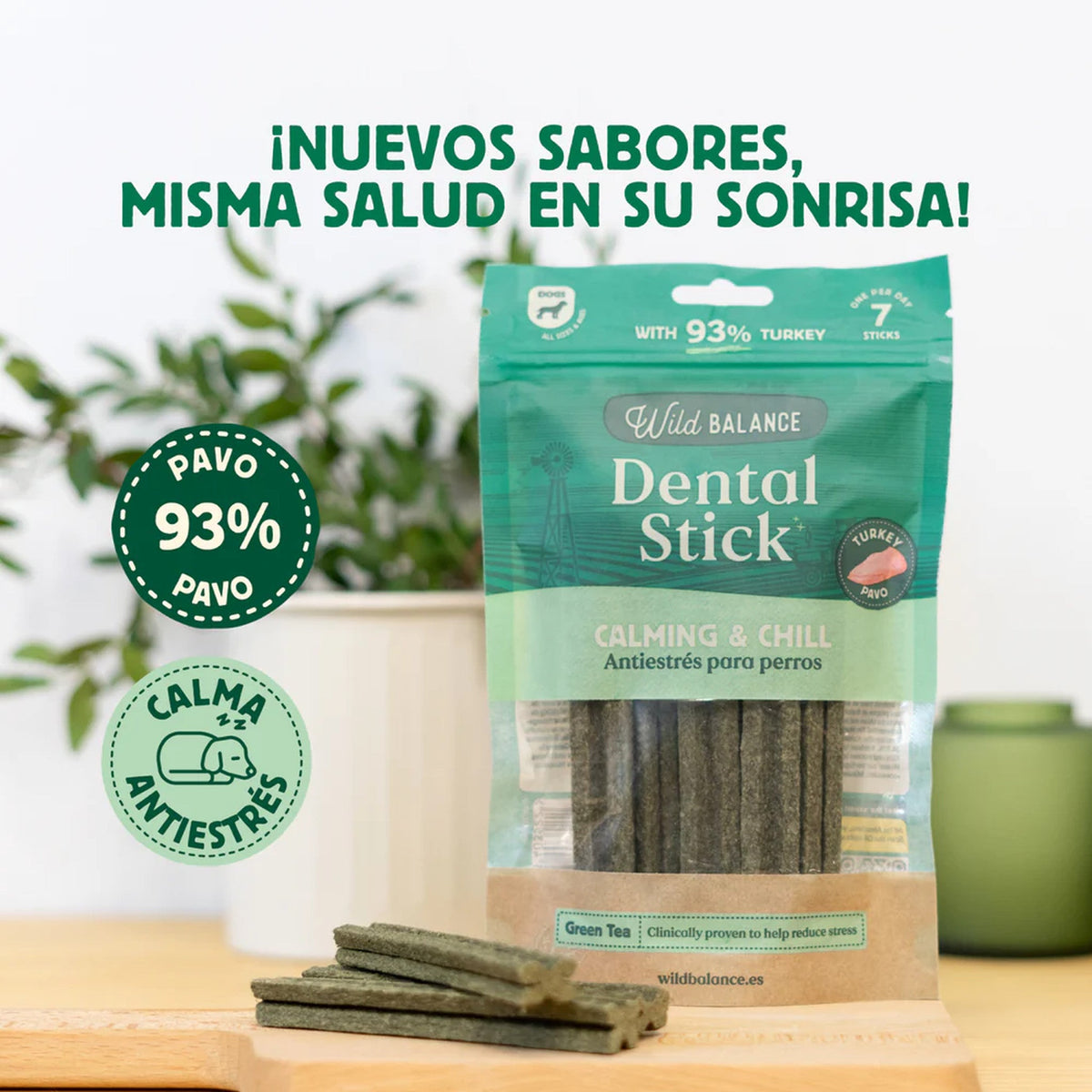 Wild Balance sticks dentales Calming and Chill