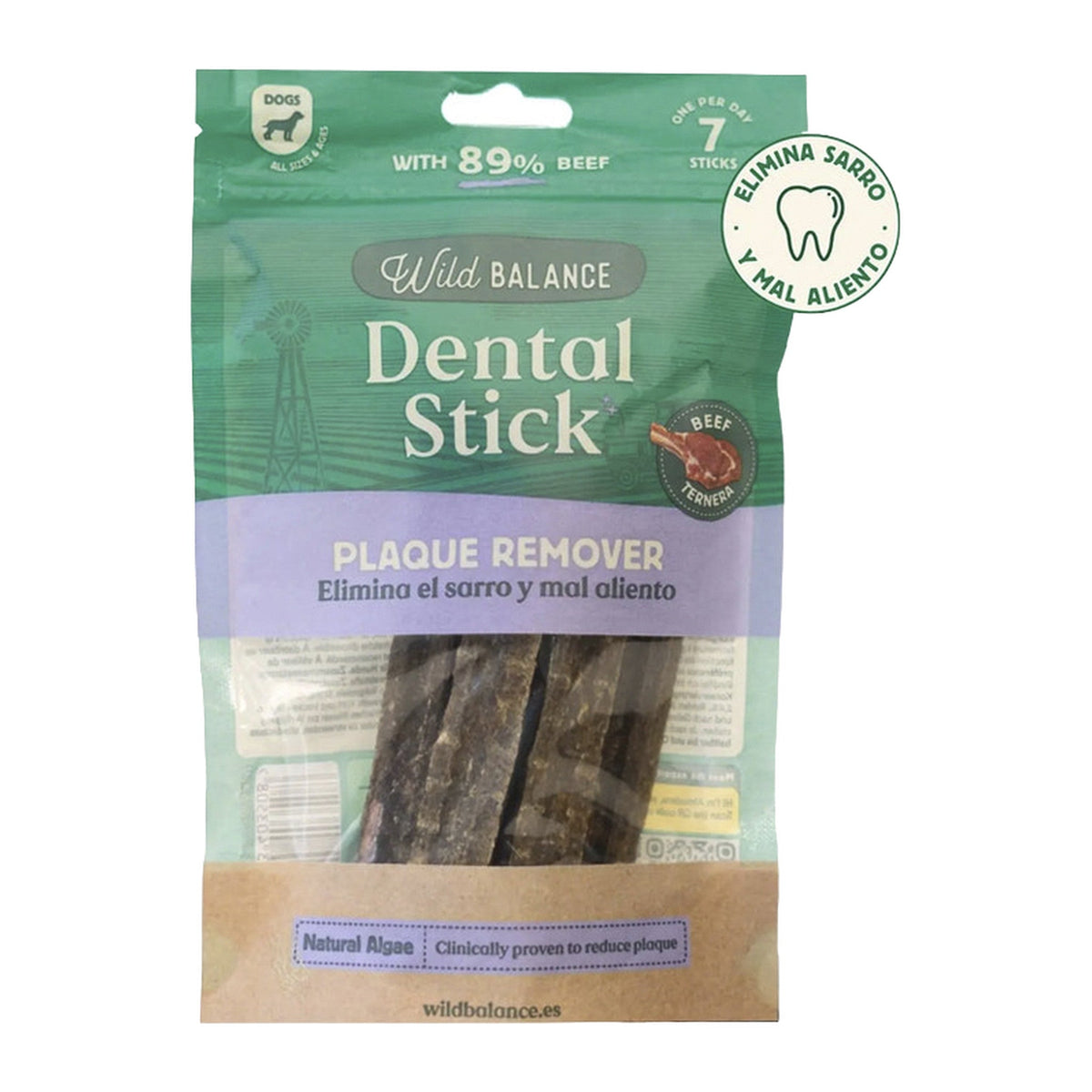 Wild Balance sticks dentales Plaque Remover