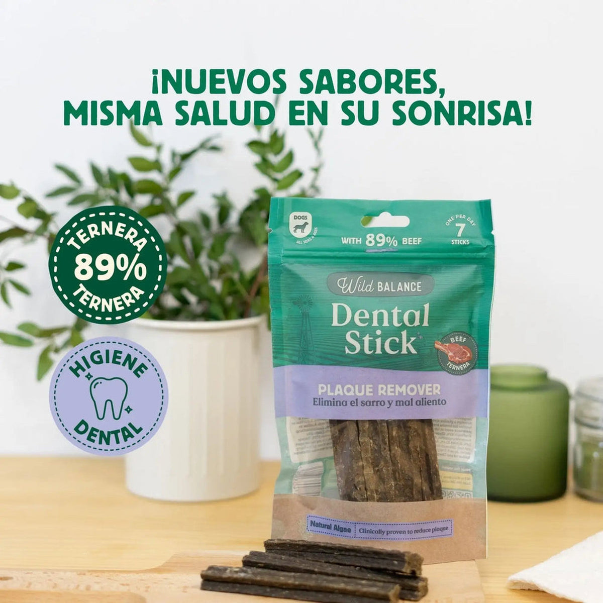 Wild Balance sticks dentales Plaque Remover