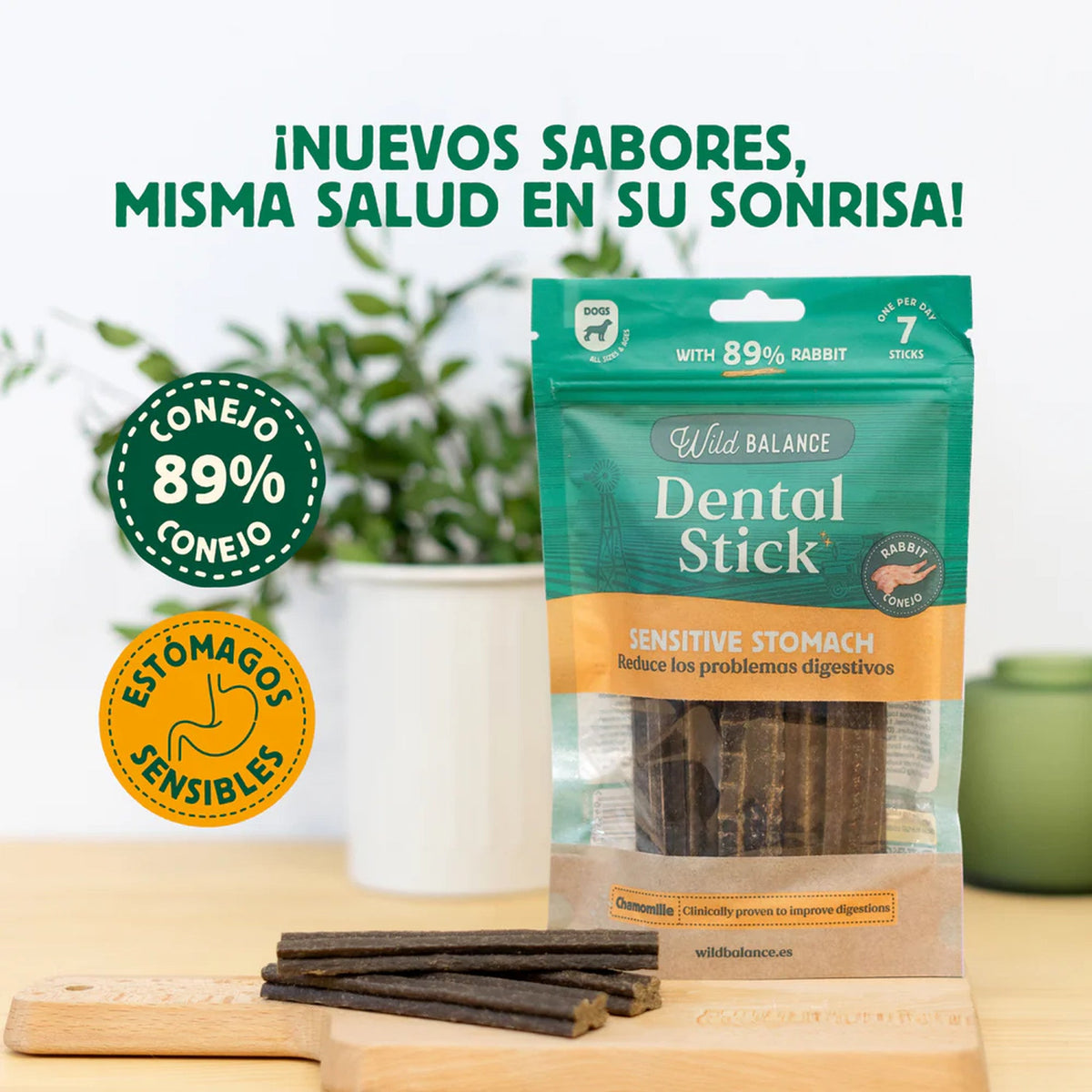 Wild Balance sticks dentales Sensitive Stomach