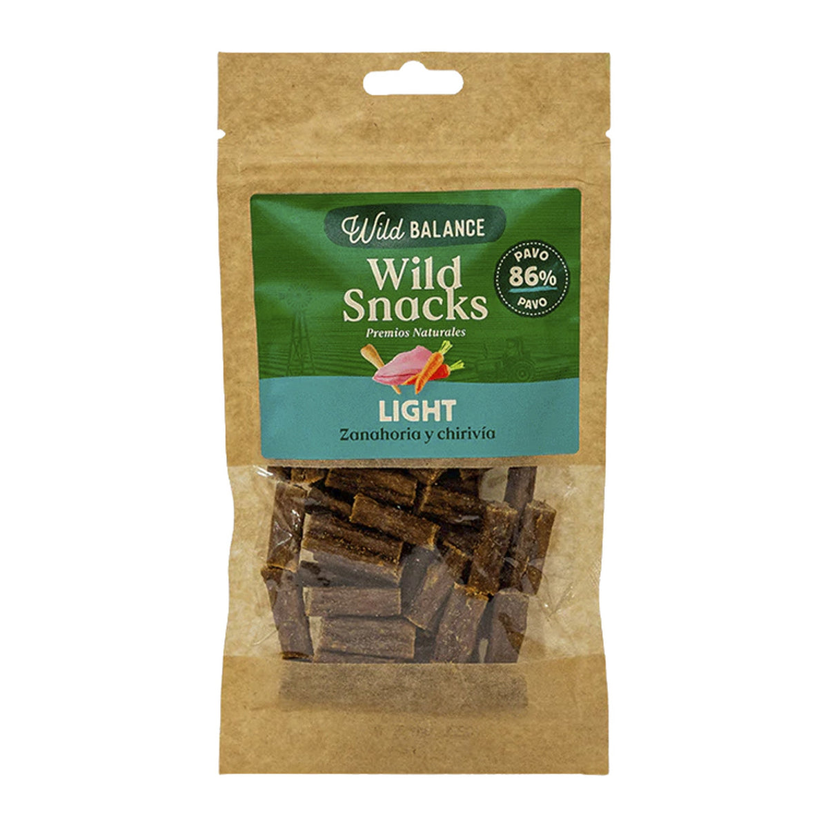Wild Balance Wild Snacks light de pavo
